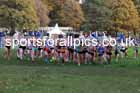 Womens Under-17s 2025 National Cross Country Relays, Berry Hill Park, Mansfield. Photo: David T. Hewitson/Sports for All Pics